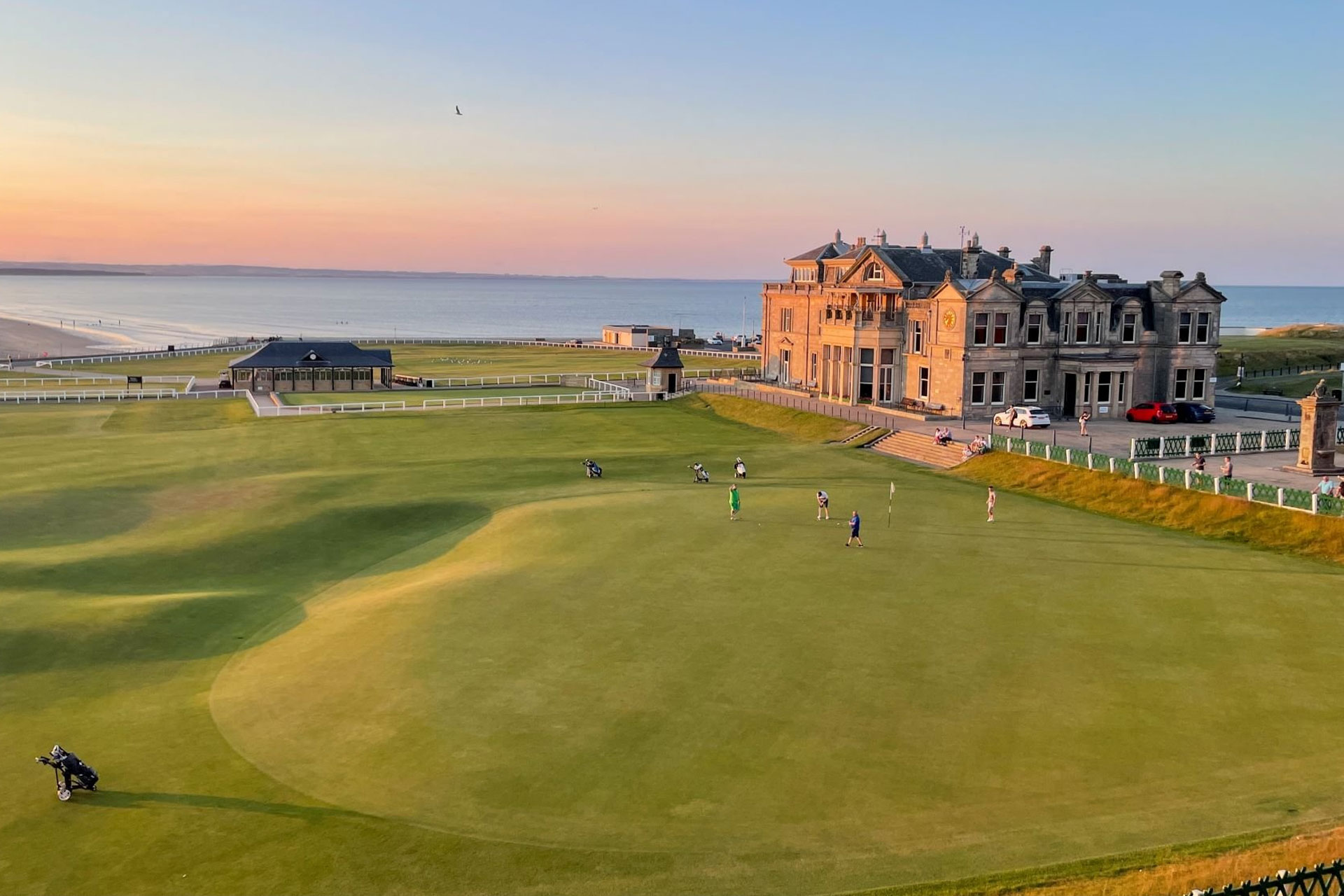 The Old Course at St. Andrews, Scotland - https://www.ukgolfguy.com/the-old-course-st-andrews-golf-course-review